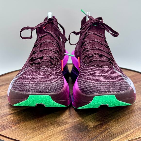 NIKE Air Zoom Alphafly Next% 3 Faith Kipyegon IB4201-600 Burgundy Women's 8.5 - Picture 2 of 10